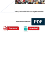 Sample Letter Requesting Partnership With An Organization PDF