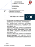 INFORME COMINICADO  CGR PRESENTACION DE NUEVA  DECLARACION JURADA