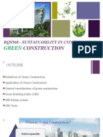 Topic 2 - Green Construction