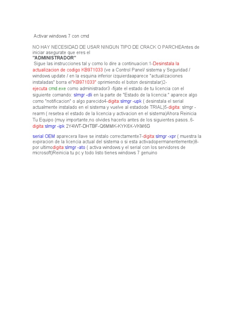 activate windows 7 ultimate cmd script