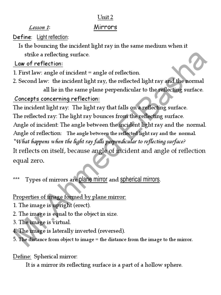 Prep.3 - Unit Two - Lesson One - First Term 2020 | PDF