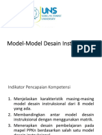 2.2. Model-Model Desain Instruksional