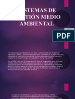 Sistemas de Gestión Medio Ambiental