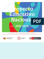 Proyecto Educativo Nacional Minedu Peru al 2036