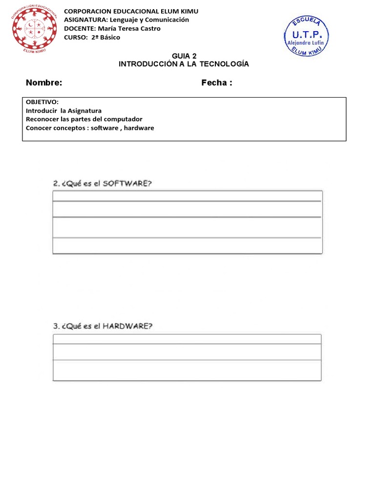 Guia 2 Clase 1 | PDF | Informática | Tecnología