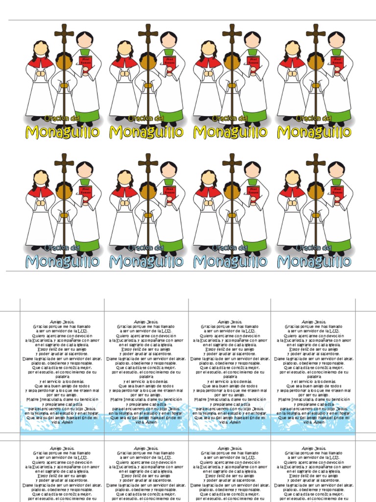 Monaguillos Pdf Eucaristía Oración
