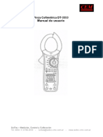 Pinza Cofimétrica True RMS DT-3353 - Manual