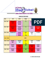 Horario 3ER GRADO