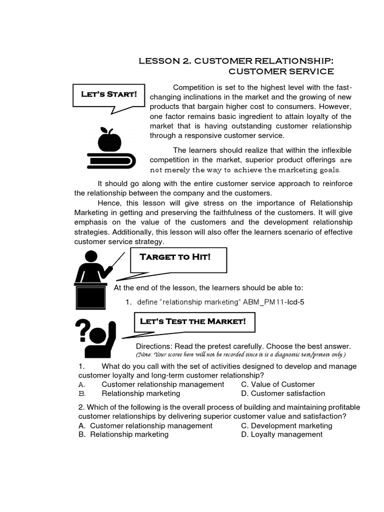 Building Profitable Customer Relationships | PDF | Marketing | Customer ...