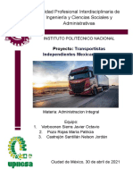 Transportistas Mexicanos: Transporte de Mercancías a Nivel Nacional