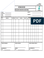 Intekma SDN BHD: Visual Inspection Report (Structural)