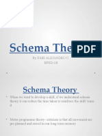 Schema Theory: By:Fabi Alejandro C. Bped-1B