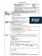 Detailed Lesson Plan: Parts Under Procedure May Vary and Is Modifiable