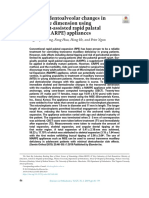 Cambios esqueléticos y dentoalveolares en la dimensión transversal utilizando aparatos de expansión palatina rápida asistida por microimplantes (MARPE)