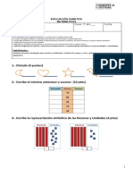 Evaluaciòn Sumativa 2º Matemáticas AGOSTO