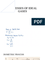 Processes of Ideal Gases