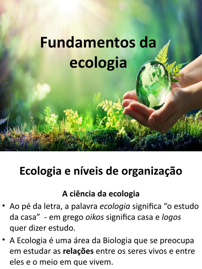 Fundamentos Da Ecologia | Download grátis PDF | Ecossistema | Ecologia