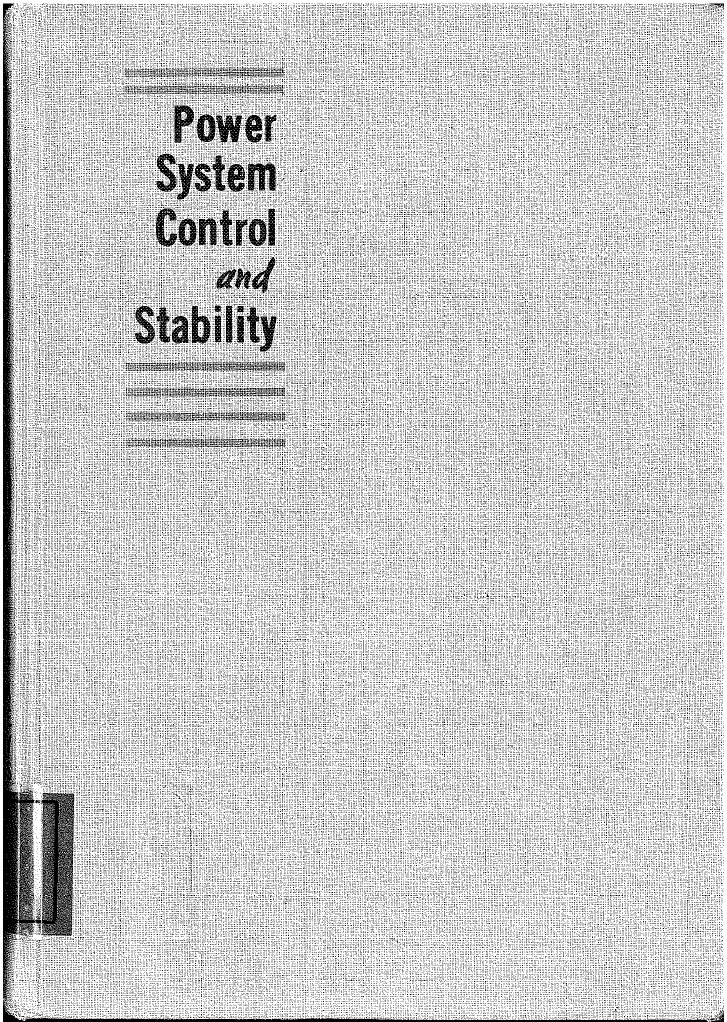 Power System Control and Stability, 1st Edition | PDF