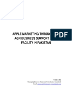 Apple Marketing Through The Agribusiness Support Fund Facility in Pakistan