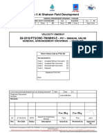 Block 5 Al Shaheen Field Development: Velocity Energy - P01 - Manual Valve General Arrangement Drawings - Starline