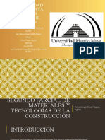 Segundo Parcial de Materiales y Tecnologías de La Construcción