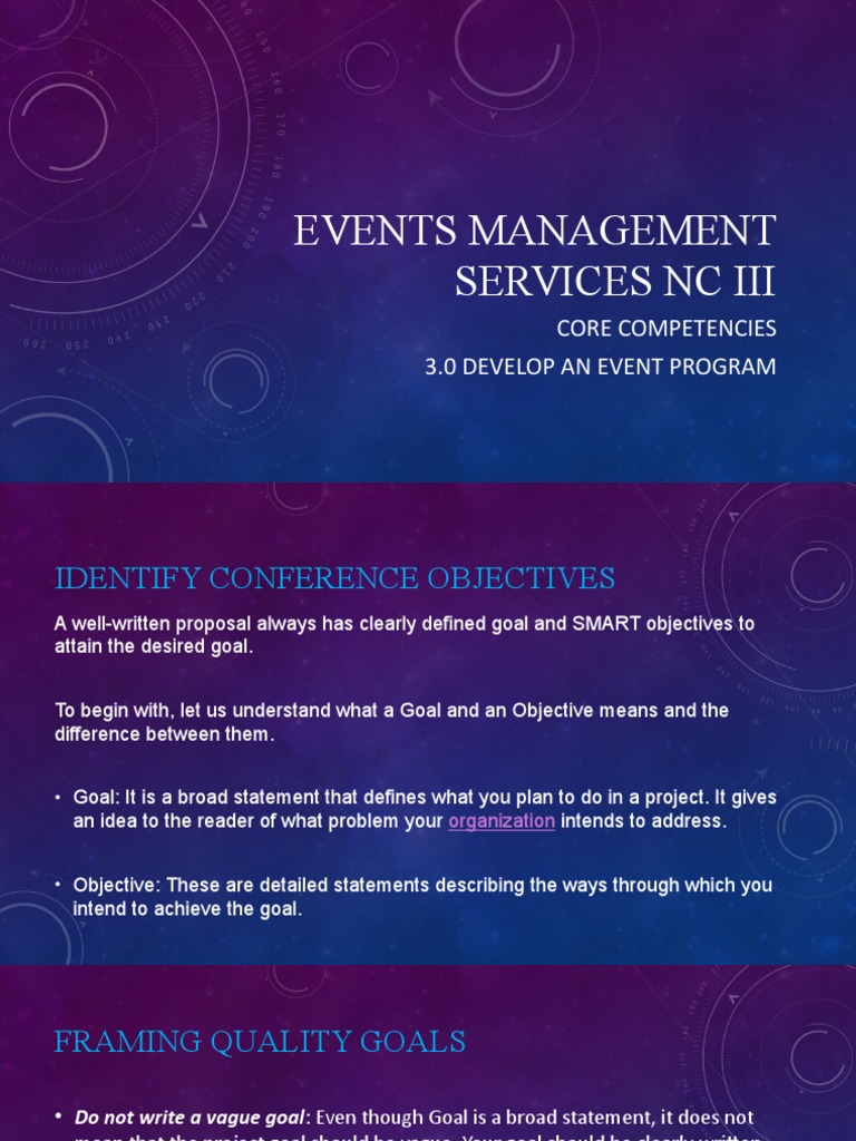 Print Event Programs