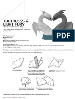 Toothless Light Fury Manual