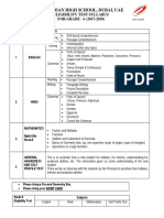 Grade 6 Eligibility Syllabus 2017-2018