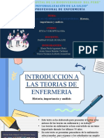 Introduccion A Las Teorias de La Enfermeria