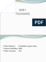 Toleransi Dalam Islam