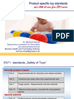 And A Little Bit More From EN71-series: Product Specific Toy Standards
