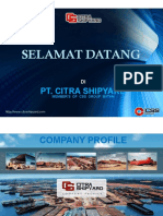 SELAMAT DATANG DI PT.MEMBER’S CITRA SHIPYARD