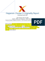 Plagiarism Checker X Originality Report: Similarity Found: 38%