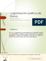 Organización Política de Roma 24 de Septiembre