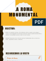 La Roma monumental: espectáculos y coliseo