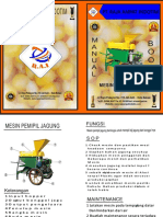 Manual Book Mesin Pemipil Jagung Kubota