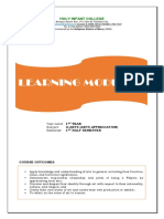 Learning Module Part I PDF