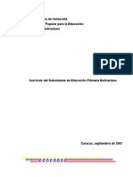 Curriculo Educacion Primaria Bolivariana. 2007-Convertido