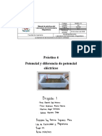 Práctica 4 Potencial y Diferencia de Potencial Eléctricos: Brigada