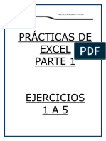 PRÁCTICAS DE EXCEL PARTE 1 - FORMATOS, FILAS, COLUMNAS Y DISEÑO DE PLANILLAS