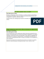 Hacia La Adquisición de La Lectura y La Escritura LEC. 5 ACT.1