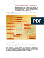 Almacenamiento y Manipulación de Residuos Solidos