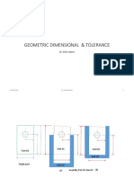 GEOMETRIC  DIMENSIONAL TOLERANCE