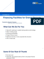 5 - Financing Facilities For Energy Projects - BDO