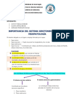 Importancia Del Sistema Serotoninérgico en La Fisiopatología