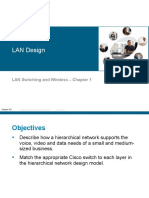 LAN Design: LAN Switching and Wireless - Chapter 1