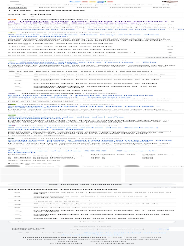 Cuantos Dias Han Pasado Desde El 28 de Agosto Del 2020 Buscar Con Google PDF