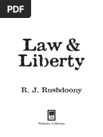 Download Law and Liberty by Chalcedon Foundation SN56472599 doc pdf