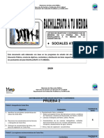 Objetivos y contenidos de la prueba de Sociales ATM 2