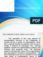 Transportation Organizations